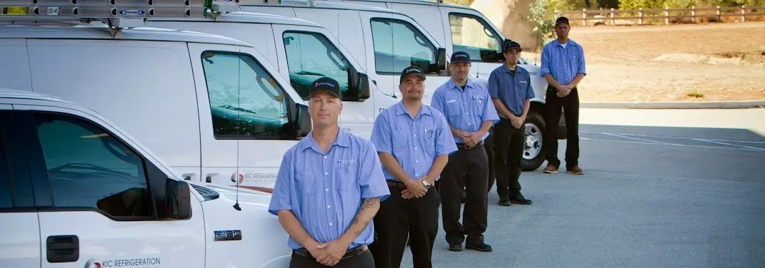 KIC Refrigeration crew ready for Mini Split Repair jobs across Gainesville
